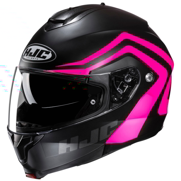 HJC C91N Nepos Mat noir - Rose