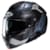 Casque modulable HJC i91 Carst Mat noir - Gris