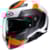 Casque modulable HJC i91 Carst Blanc - Orange