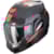 Modular helmet SCORPION EXO-Tech Evo Carbon Rover Black-Red