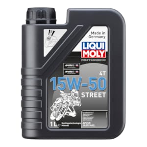 Engine oil 4T LIQUI MOLY 15W-50 semi-synthetic Street 1L