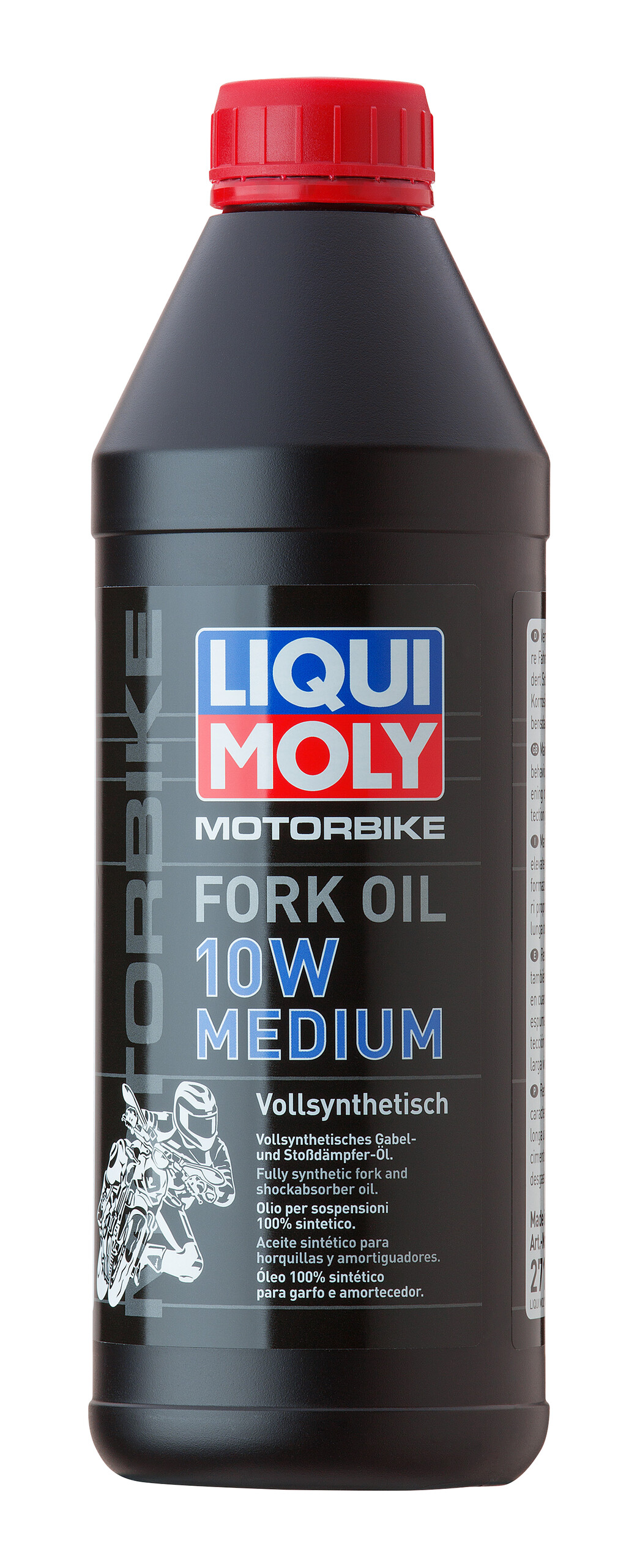 Huile fourche & amortisseur LIQUI MOLY de 10W 100% synthétique medium 1L