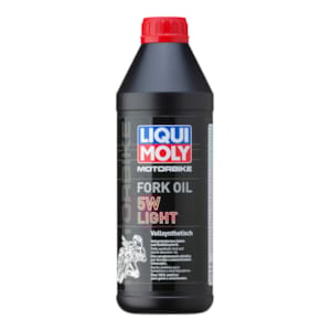 Voorvork en schokdemperolie LIQUI MOLY Voorvorkolie 5W synthetisch light 1L