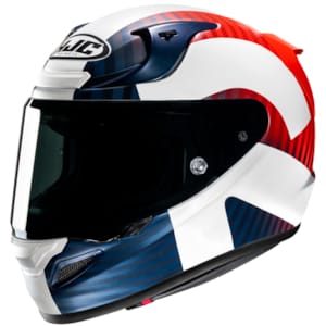Full-face helmet HJC RPHA-12 Ottin Matt blue - Red