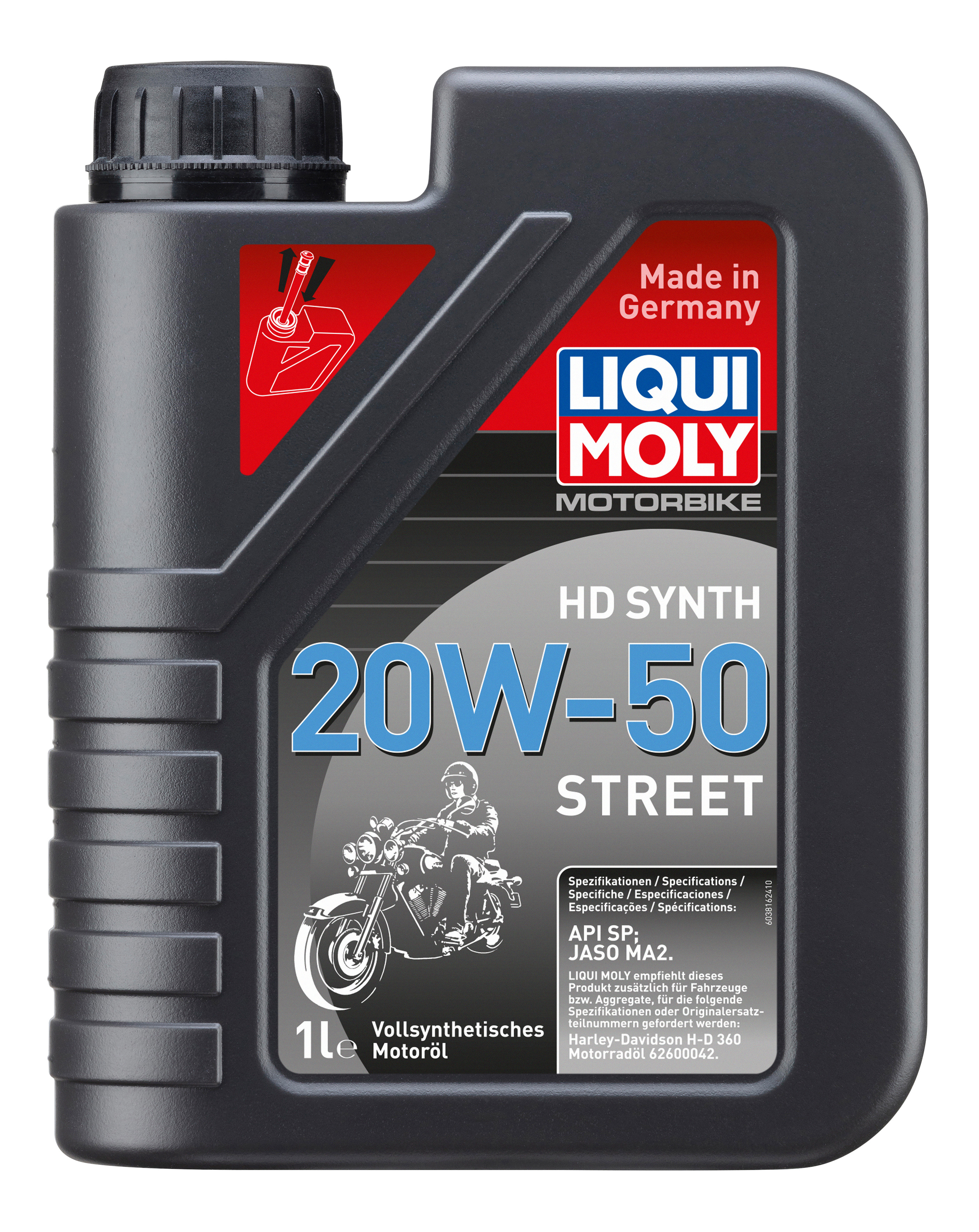 LIQUI MOLY 20W-50 HD 100% synthétique Street 1L