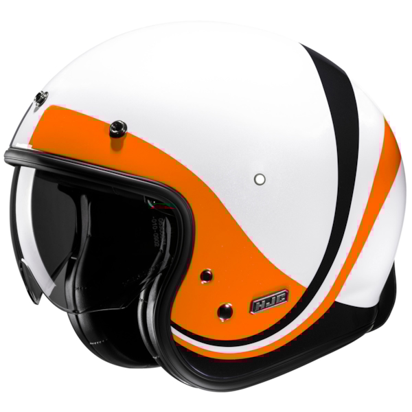HJC V31 Emgo Wit - Oranje