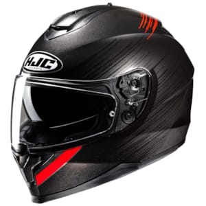 Casque intégral HJC C70N Sway Gris - Rouge