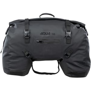 Zadel- en pakdragertassen OXFORD Aqua D-50 Duffle Bag Zwart