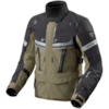 REV'IT! Dominator 3 GTX Jacket Black - Dark green