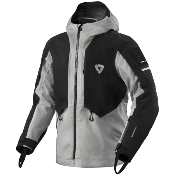 REV'IT! Tectonic H2O Jacket Noir - Gris clair
