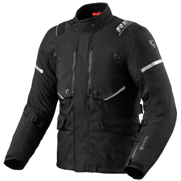 REV'IT! Vertical GTX Zwart - Zilver