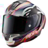 ALPINESTARS Supertech R10 Team Matt Black Carbon-Red Fluo-Dark Blue