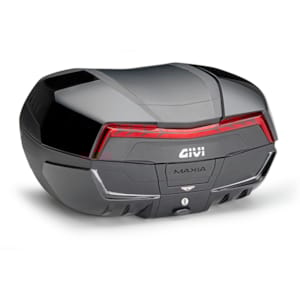 Top case et valise moto GIVI V58 Maxia 5 Monokey reflecteurs rouge