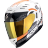 SCORPION EXO-520 Evo Air Titan White-Orange