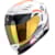 Full-face helmet SCORPION EXO-520 Evo Air Titan White-Orange
