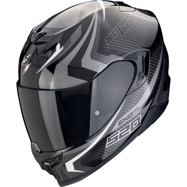 SCORPION EXO-520 Evo Air Terra Zwart-Zilver-Wit