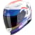 Full-face helmet SCORPION EXO-520 Evo Air Titan Pearl white-Blue-Red