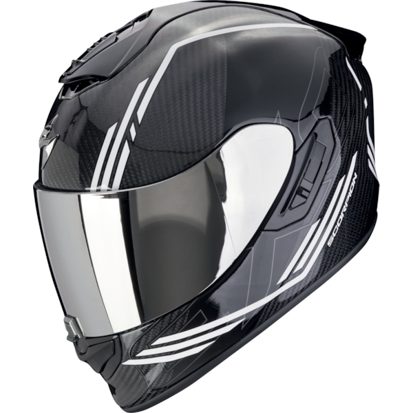 SCORPION EXO-1400 Evo II Air Carbon Reika Noir-Blanc