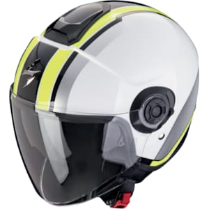 Jethelm SCORPION EXO-City II Vel Wit-Geel fluo