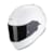 Casque intégral SCORPION EXO-491 Solid Blanc