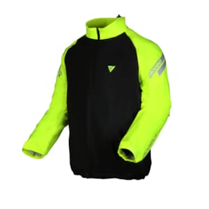 Motorregenjas MODEKA Flex Dry Jacket Zwart - Fluo Geel