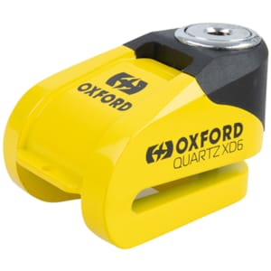Schijfremslot OXFORD Quartz XD6 Geel-Zwart