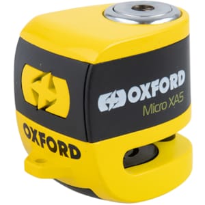 Schijfremslot OXFORD Micro XA5 Alarm Geel-Zwart