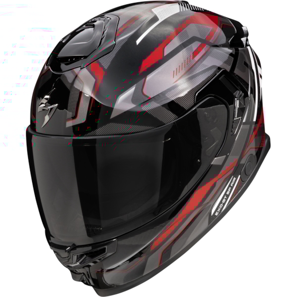 SCORPION EXO-GT SP Air Augusta Zwart-Grijs-Rood