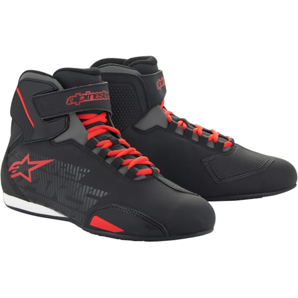 ALPINESTARS Sektor Shoes Zwart-Helder Rood
