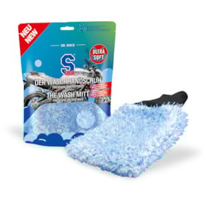 Borstels, sponzen, doeken S100 Washandschoen Blauw