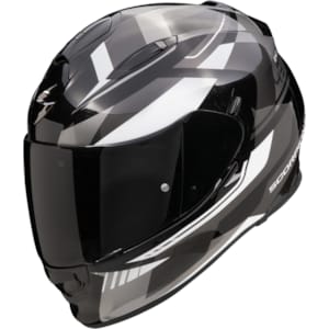 Casque intégral SCORPION EXO-491 Abilis Noir-Argent-Blanc