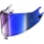 Shark Visière VZ300 Iridium bleu (préparée Pinlock)