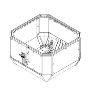 Case bottom & lid cases GIVI OBKE42 Shell ZOBKE42BFM Alu Black