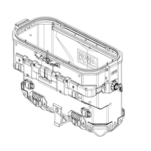 Case bottom & lid cases GIVI OBKE33 Shell ZOBKES33BRFM Alu Black