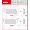 TRW Brake pads MCB598TRQ Sinter track