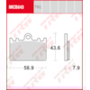 TRW Plaquettes de frein MCB643TRQ Sinter track