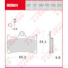 TRW Brake pads MCB611TRQ Sinter track