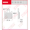 TRW Plaquettes de frein MCB789TRQ Sinter track