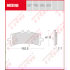 TRW Brake pads MCB792TRQ Sinter track
