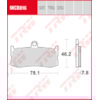 TRW Brake pads MCB816TRQ Sinter track