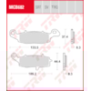 TRW Brake pads MCB682TRQ Sinter track