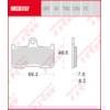 TRW Plaquettes de frein MCB737TRQ Sinter track