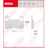 TRW Plaquettes de frein MCB752TRQ Sinter track