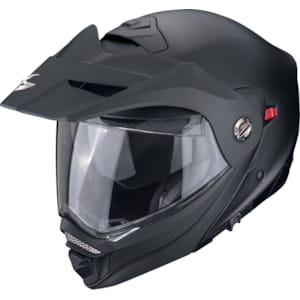 Casque modulable SCORPION ADX-2 Solid Mat Noir Perle
