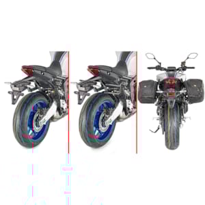 Motorcycle-specific mounts GIVI TR - Remove- X Soft side bags rapid release holder TR2156