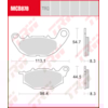 TRW Brake pads MCB878TRQ Sinter track