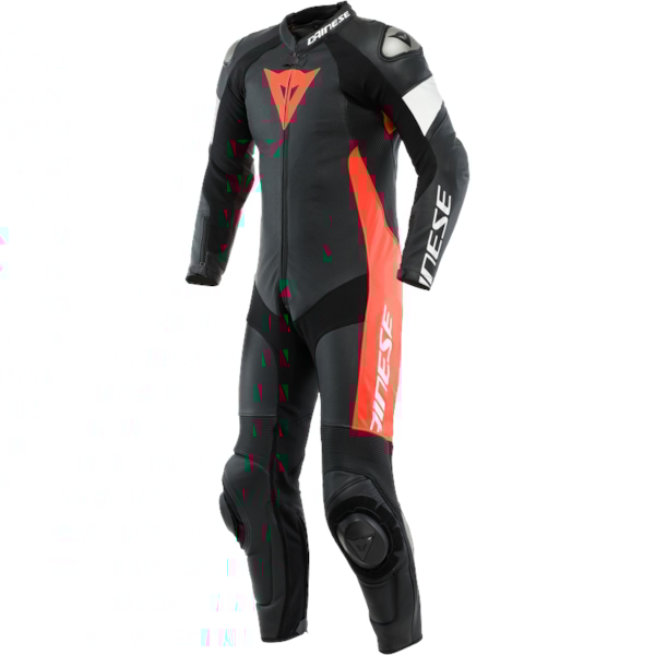DAINESE Tosa Black-Fluo Red-Withe