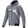 ALPINESTARS Chrome Ignition Hoodie Melange-Donker Grijs-Wit