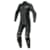 2-piece motor suit ALPINESTARS Stella GP Plus 2PC Black-Metallic Grey