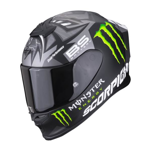 SCORPION EXO-R1 Air Fabio Monster Replica Mat Zwart-Zilver